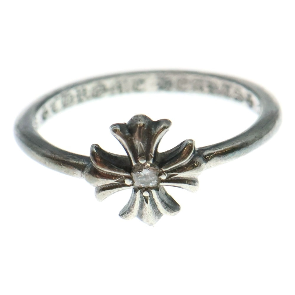 CHROME HEARTS(クロムハーツ) BUBBLEGUM CH PLS A DIA バブルガム 1ダイヤ CHプラス リング シルバー