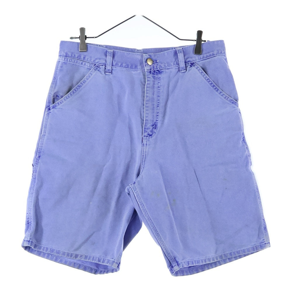 CARHARTT(カーハート) NASH SINGLE KNEE LONG SHORT デニム ハーフパンツ パープル I027942