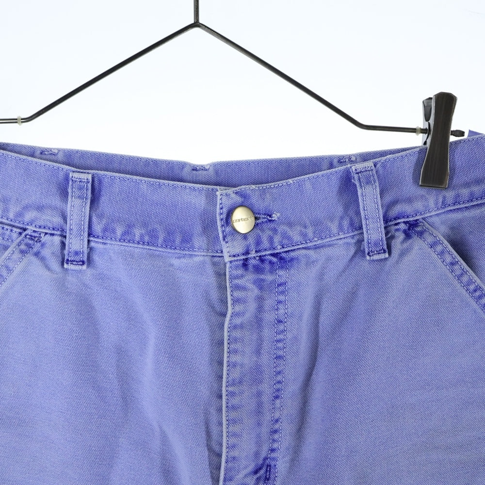 CARHARTT(カーハート) NASH SINGLE KNEE LONG SHORT デニム ハーフパンツ パープル I027942