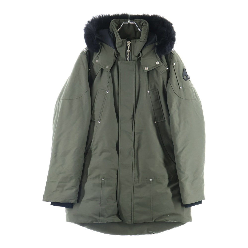 MOOSE KNUCKLES(ムースナックルズ) STIRLING PARKA フーデットジップアップダウンジャケット カーキ 20AU-MK4661MP