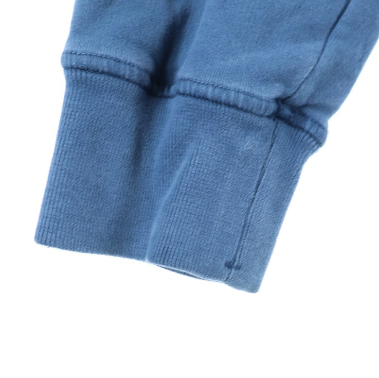 STONE ISLAND(ストーンアイランド) BRUSHED COTTON FLEECE 751564120 ロゴパッチ プルオーバーパーカー フーディ ブルー