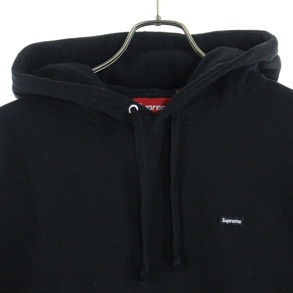 SUPREME(シュプリーム) 24AW Small Box Hooded Sweatshirt スモールボックスロゴ プルオーバースウェットパーカー フーディー ブラック