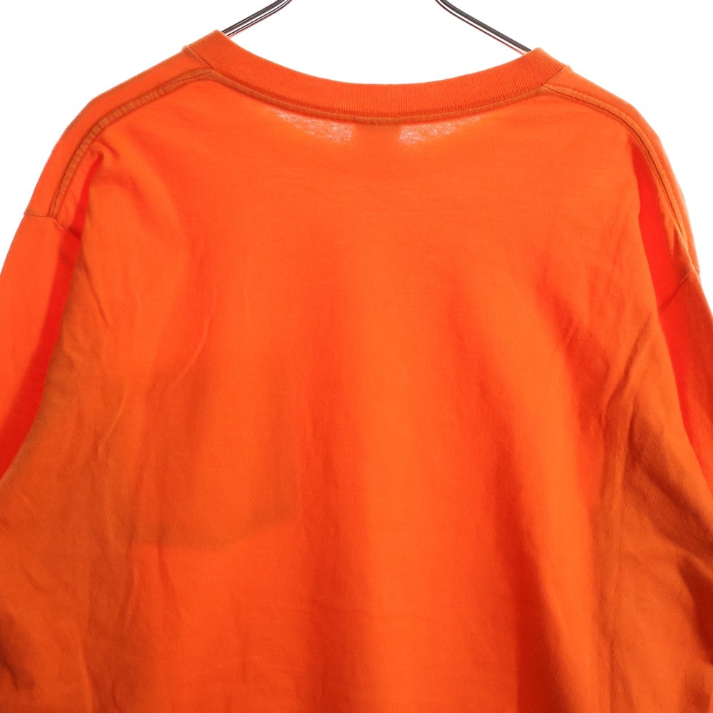 PATAGONIA(パタゴニア) ORGANIC COTTON Pocket L/S TEE USA製 オーガニックコットン ポケット クルーネック長袖Tシャツカットソー ロングスリーブ ロンT オレンジ