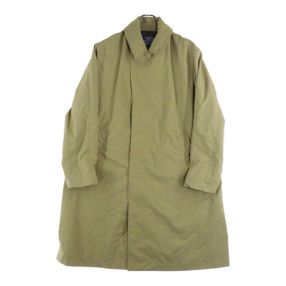 THE NORTH FACE(ザノースフェイス) PURPLE LABEL Long Coat NPW2414N パープルレーベル ステンカラーコート ロングコート ベージュ