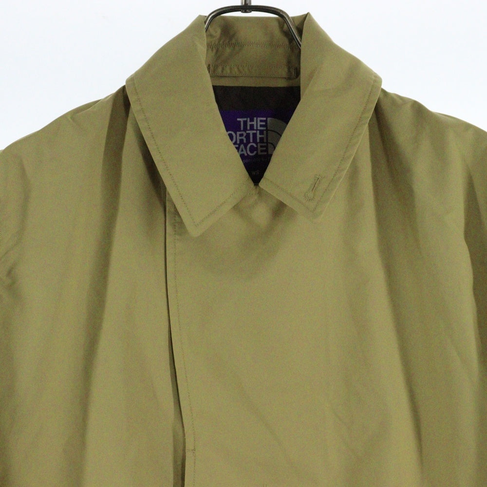 THE NORTH FACE(ザノースフェイス) PURPLE LABEL Long Coat NPW2414N パープルレーベル ステンカラーコート ロングコート ベージュ