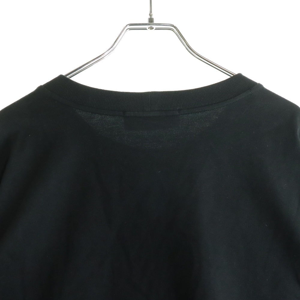 STONE ISLAND(ストーンアイランド) HEAVY COTTON JERSEY SWEAT SHIRT ヘビーコットンジャージー 長袖カットソー 長袖Tシャツ ロングスリーブカットソー ロンT ブラック 811563750