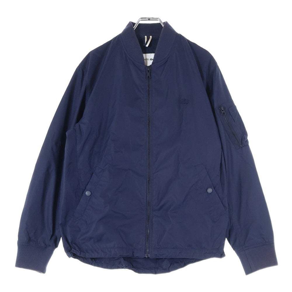LACOSTE(ラコステ) MA-1 ジップアップジャケット ネイビー BH113E