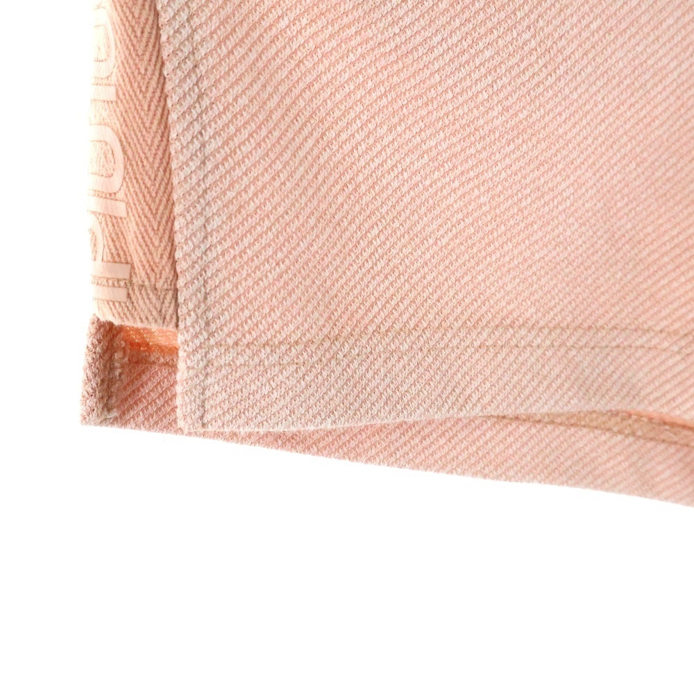 1 PIU 1 UGUALE 3 RELAX(ウノピゥウノウグァーレトレ) SIDE LOGO SHORT PANTS サイドロゴプリントショートパンツ ショーツ ピンク