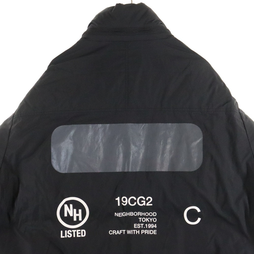 NEIGHBORHOOD(ネイバーフッド) 19AW MP/N-COAT 192TSNH-JKM06 ロングコート ダウンジャケット フーディ ブラック