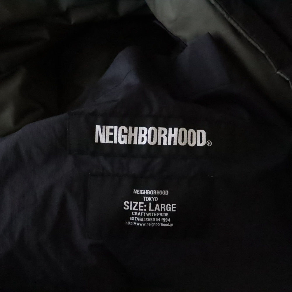 NEIGHBORHOOD(ネイバーフッド) 19AW MP/N-COAT 192TSNH-JKM06 ロングコート ダウンジャケット フーディ ブラック