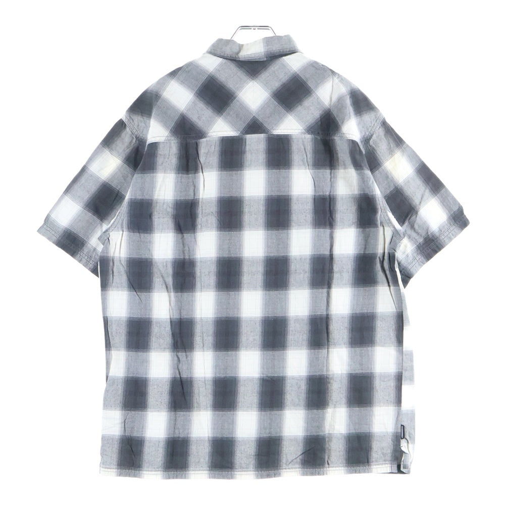 NEIGHBORHOOD(ネイバーフッド) B&C/C-SHIRT SS 211ARNH-SHM04 半袖チェックシャツ ブラック/ホワイト