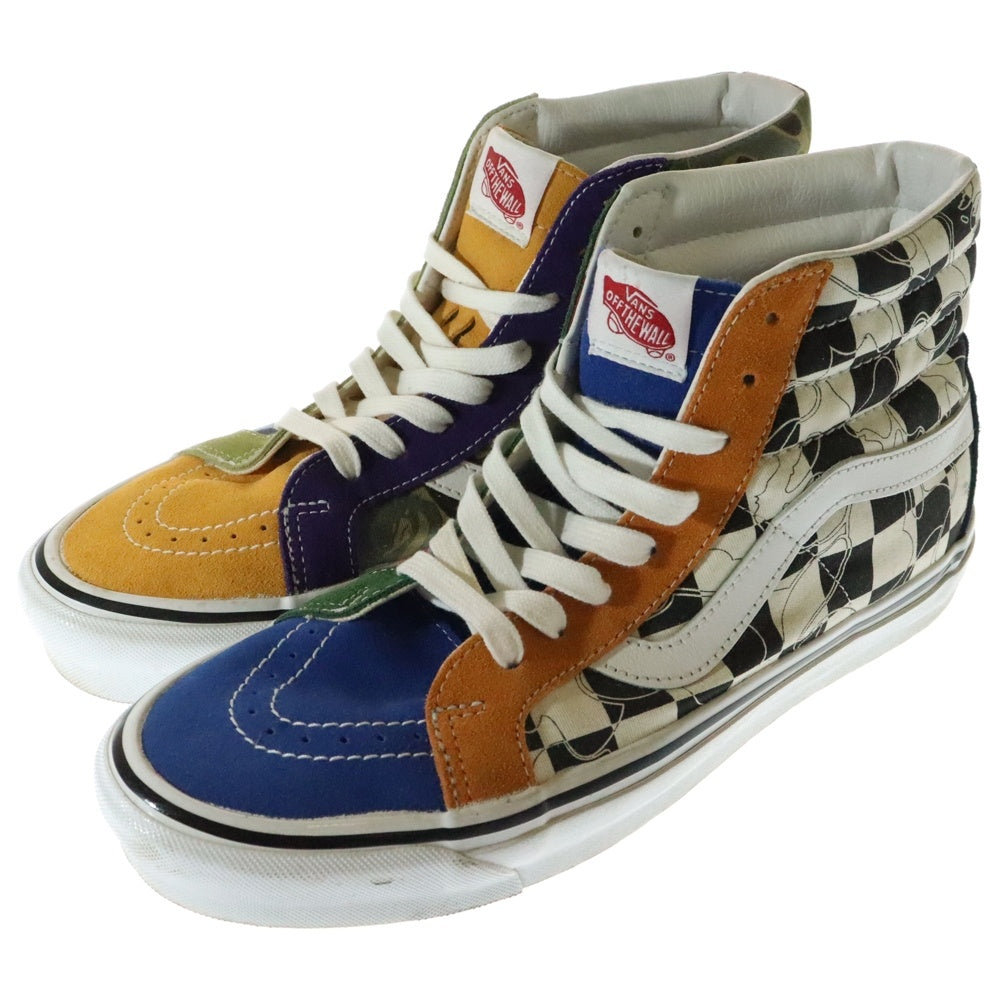 VANS(ヴァンズ) ×A BATHING APE Sk8-Hi VN0A38GF7BM ×アベイシングエイプ ハイカットスニーカー マルチカラー US10.5/28.5cm