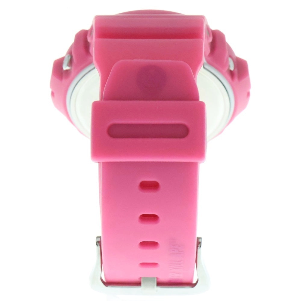 A BATHING APE(アベイシングエイプ) ×G-SHOCK Watch DW-6900 NFS限定1000本 ナンバリング エイプヘッドEL ウォッチ 腕時計 クォーツ ピンク