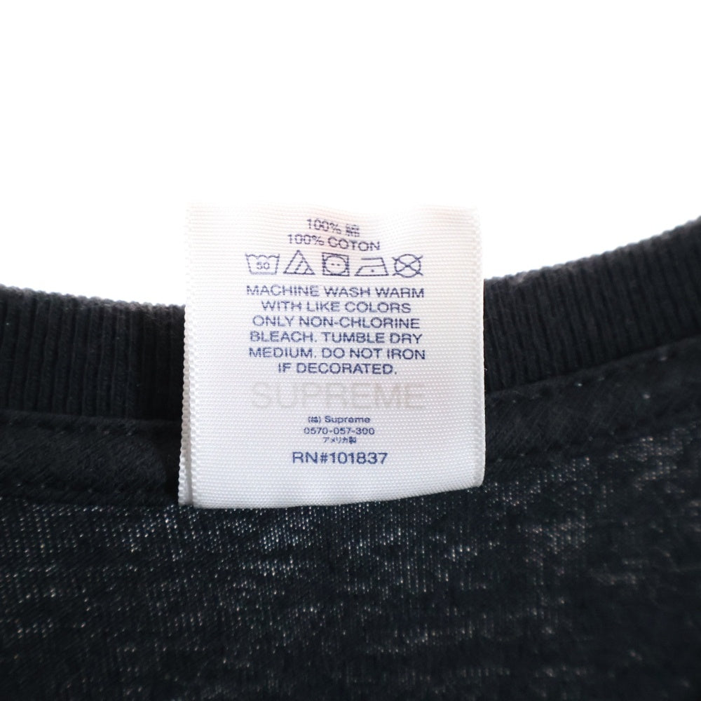 SUPREME(シュプリーム) 22SS still talking tee スティール トーキング 半袖Tシャツ カットソー ブラック