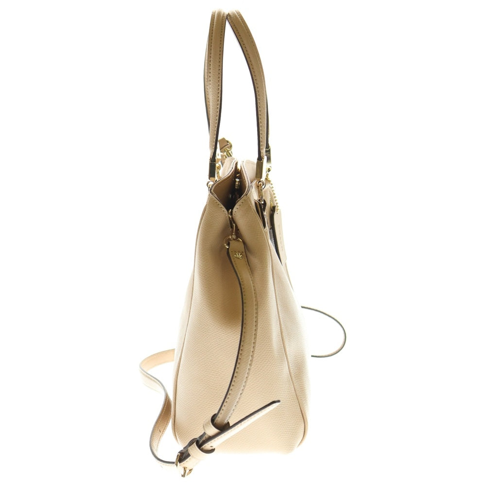 COACH(コーチ) ロゴ2WAYショルダーバッグ F34663 ベージュ レディース