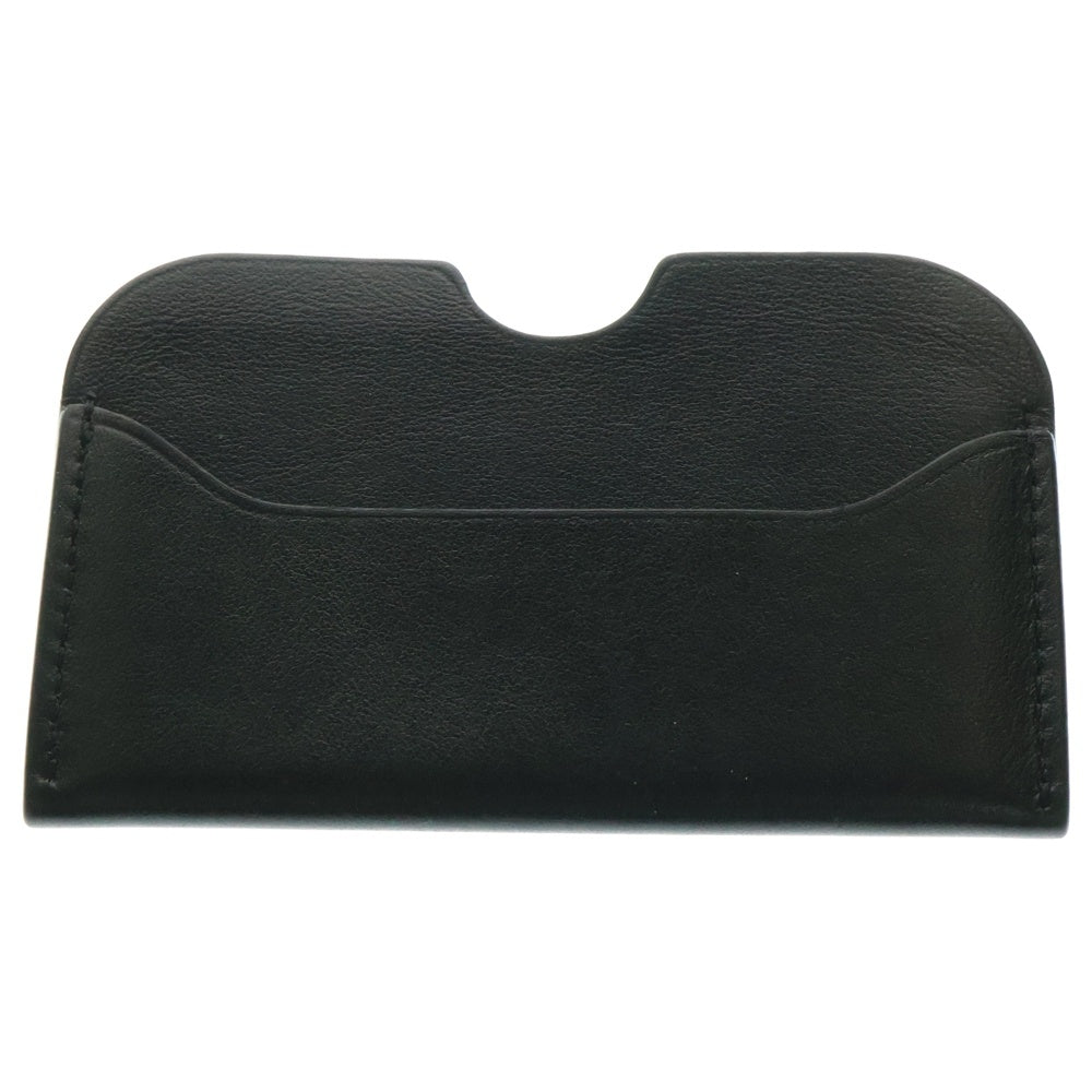 Acne Studios(アクネ ストゥディオズ) Leather Card Case ロゴ レザーカードケース ブラック IT8JEFYVEOAE