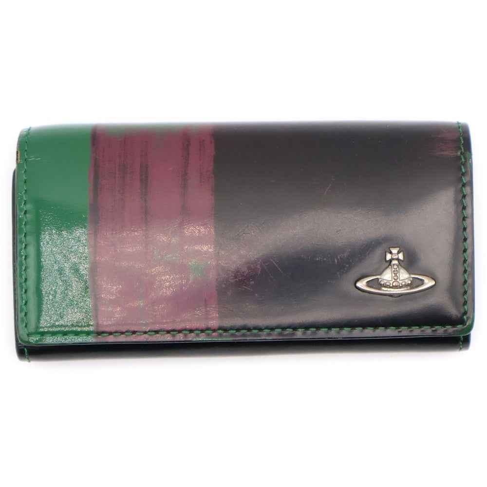 Vivienne Westwood(ヴィヴィアンウエストウッド) キーリング付き5連レザーキーケース マルチカラー