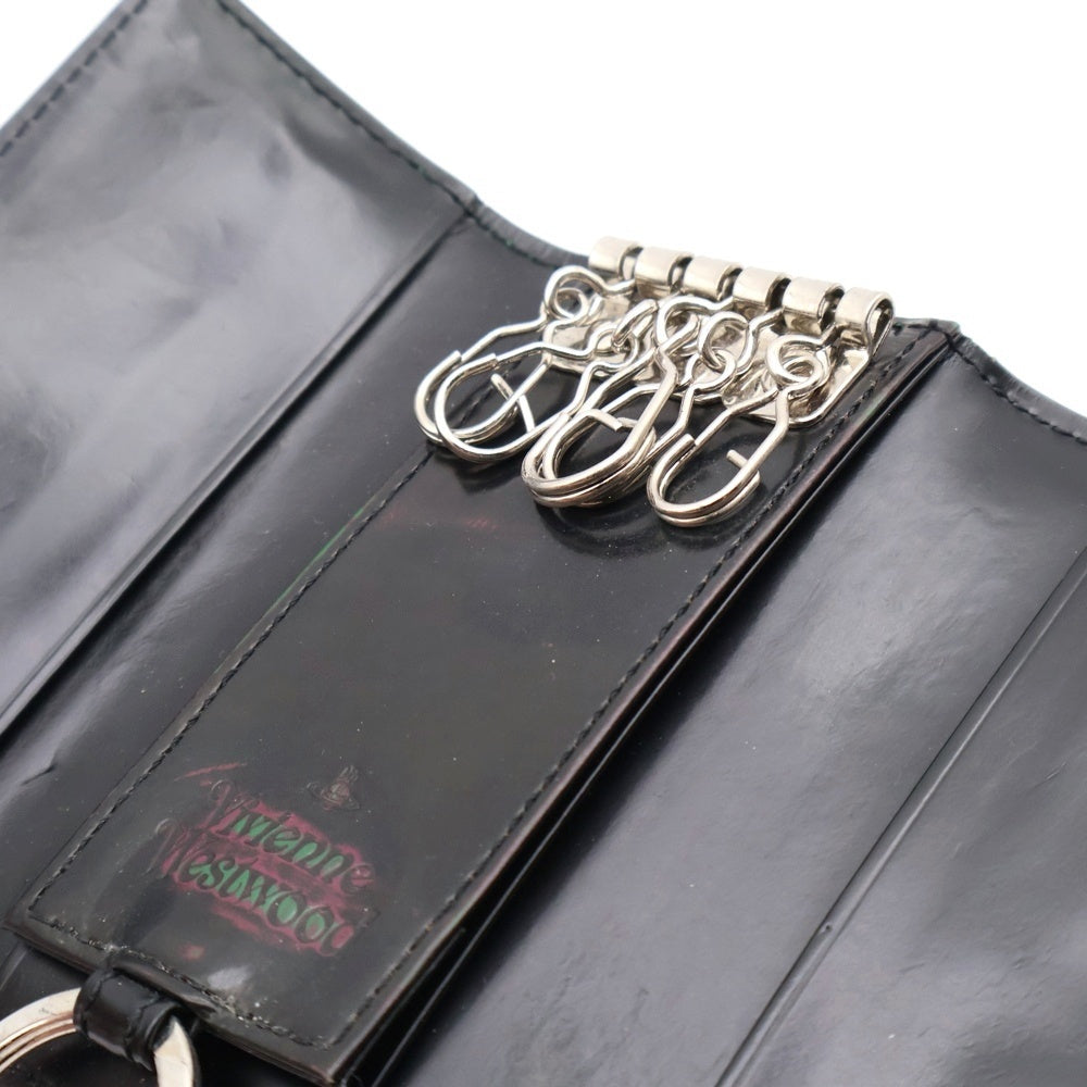 Vivienne Westwood(ヴィヴィアンウエストウッド) キーリング付き5連レザーキーケース マルチカラー