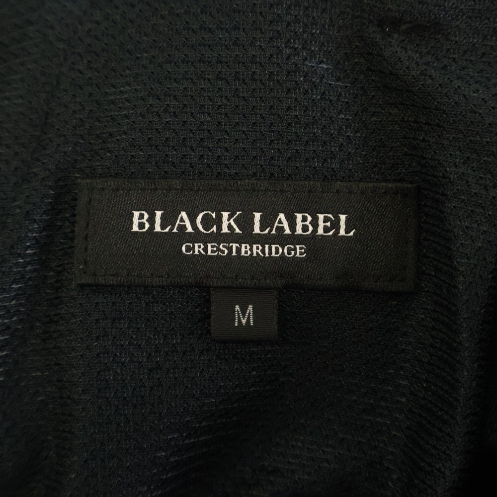 BLACK LABEL CRESTBRIDGE(ブラックレーベルクレストブリッジ) ストレッチスラックスパンツ ブラック 51R42-442-09