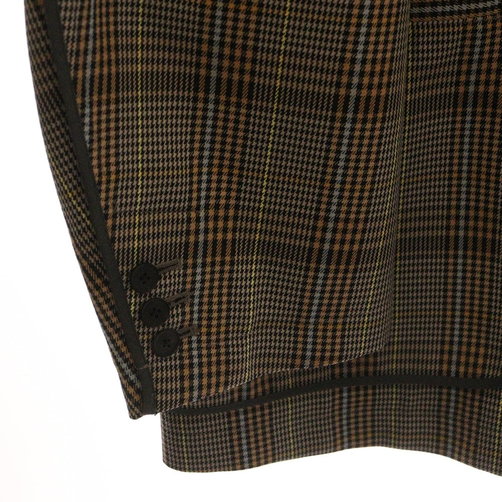 UNITED TOKYO(ユナイテッド トウキョウ) リバースオーバーテーラードジャケット チェック マルチカラー 133253002