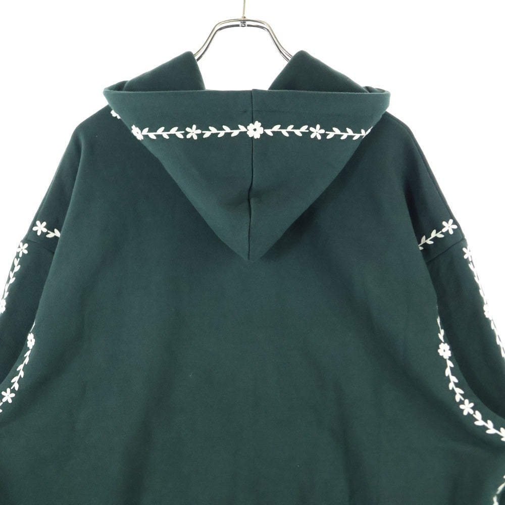 KITH(キス) 25AW Artisanal Floral Nelson Hoodie 25‐072‐060‐0011‐3‐0 アーティザナル フローラル ネルソン プルオーバーパーカー フーディ グリーン