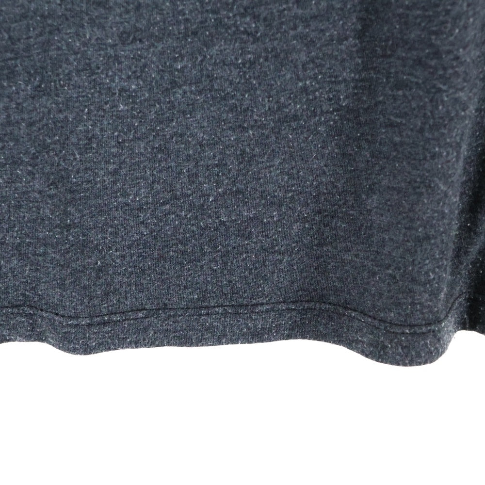 CHROME HEARTS(クロムハーツ) OLD HORSESHOE SCROLL S/S T-SHIRT オールド ホースシュー スクロールラベル プリント クルーネック半袖Tシャツカットソー グレー