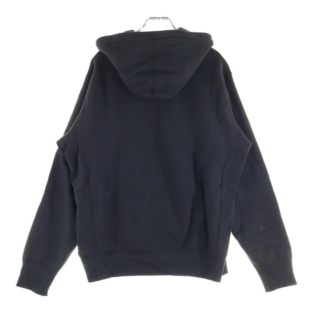 SUPREME(シュプリーム) 19SS ×Swarovski Box Logo Hooded Sweatshirt スワロフスキー ボックスロゴ フーディー スウェットプルオーバーパーカー ブラック