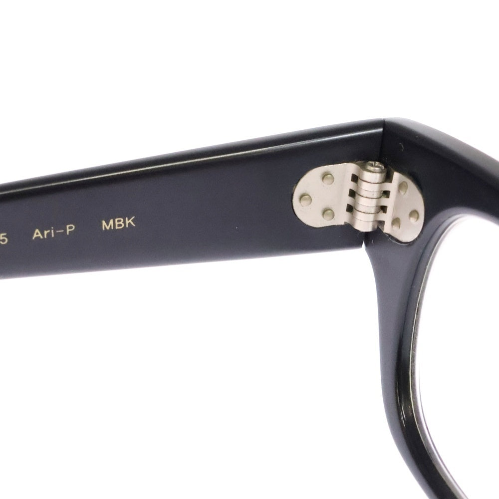 OLIVER PEOPLES(オリバーピープルズ) Ari-P MBK Eyewear スクエア アイウェア 眼鏡 度入り ブラック 49□21‐145