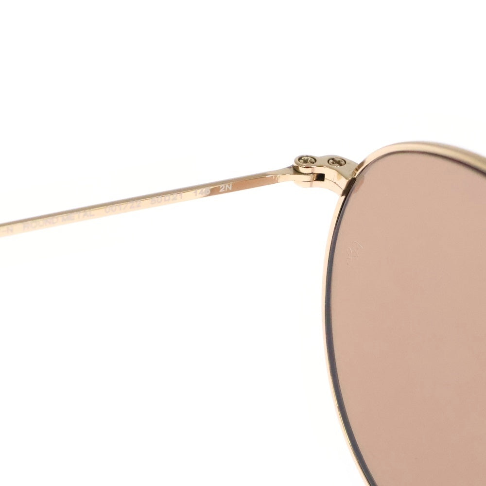 Ray Ban(レイバン) ROUND METAL Sunglasses RB3447-N ラウンドメタル サングラス アイウェア 眼鏡 ゴールド/ピンク 50□21