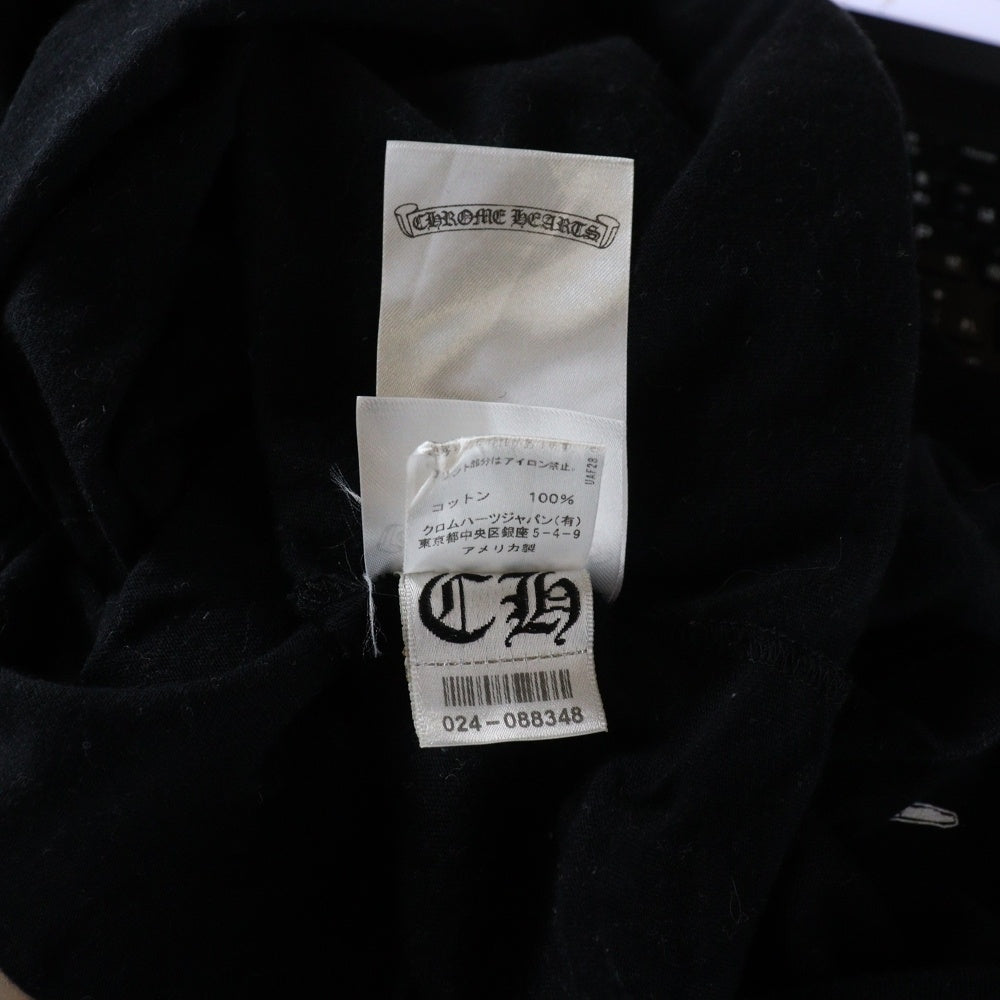 CHROME HEARTS(クロムハーツ) FOTI JARVIS T-SHIRTS フォティジャービス半袖カットソー 半袖Tシャツ ブラック