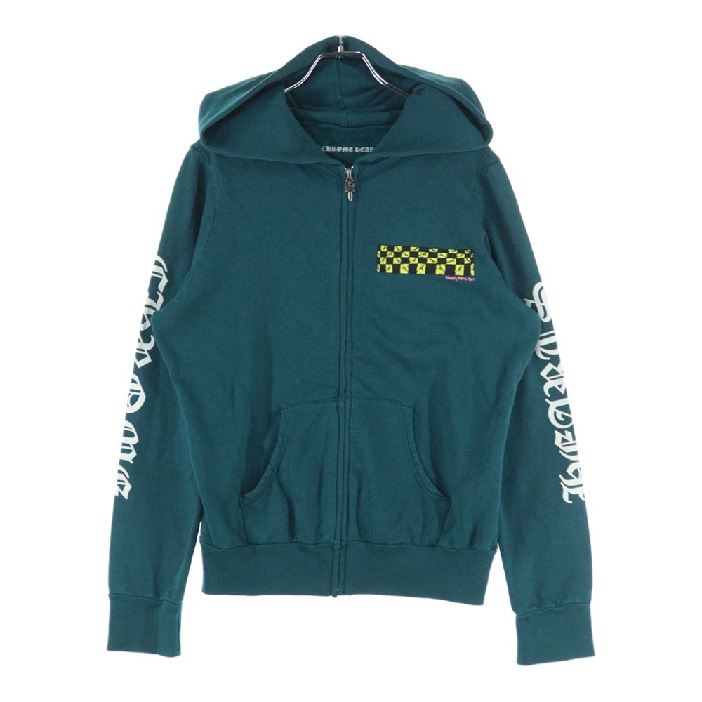 CHROME HEARTS(クロムハーツ) ×MATTY BOY Anti Dote Zip Up Hoodie ×マッティボーイ アンチドート ジップアップパーカー フーディ グリーン