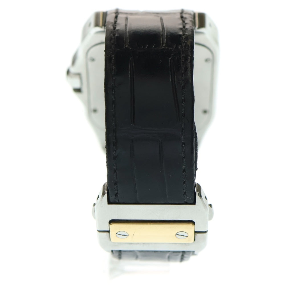 Cartier(カルティエ) SANTOS 100 WATCH W20072X7 K18YGコンビ サントス100 LM ベゼル自動巻き腕時計 シルバー/ゴールド