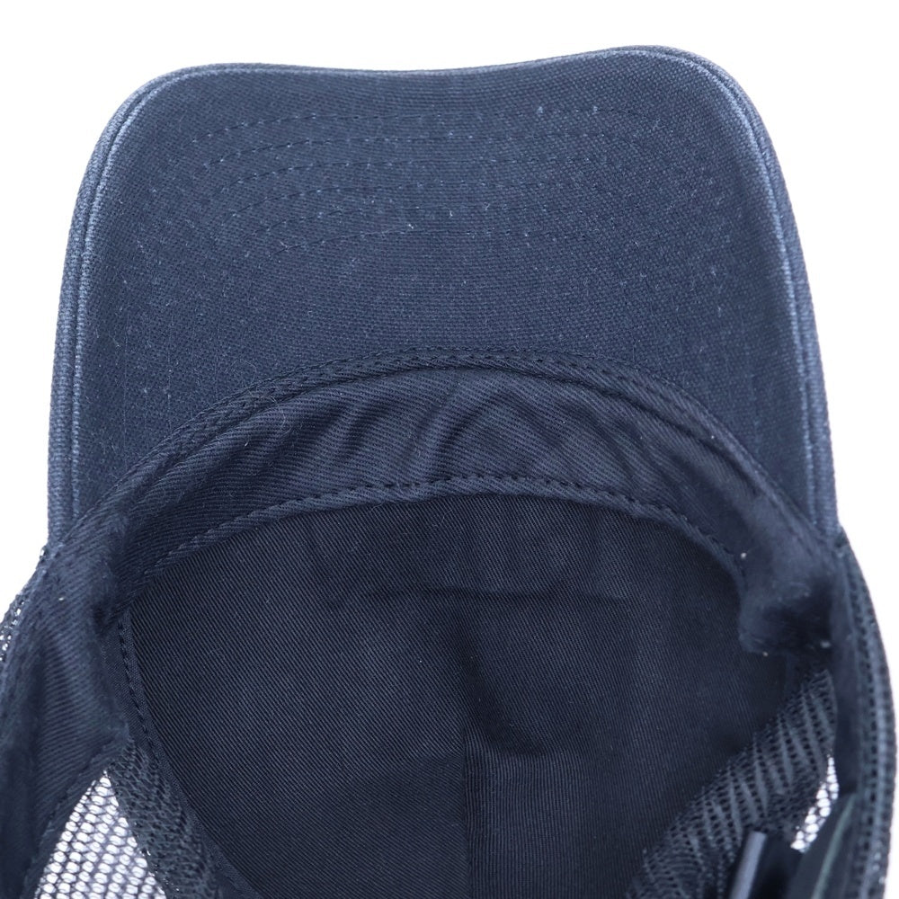 AMIRI(アミリ) CORE LOGO TRUCKER CAP ロゴ刺繍トラッカーキャップ 帽子 ブラック