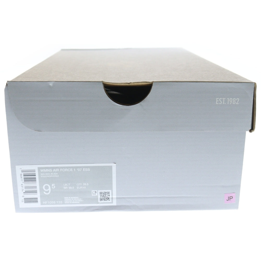 NIKE(ナイキ) Women's AIR FORCE 1 07 Essential Sail ウィメンズ エアフォース1 07 ローカットスニーカー シューズ エッセンシャル セイル US9.5/26.5cm HF1058-133