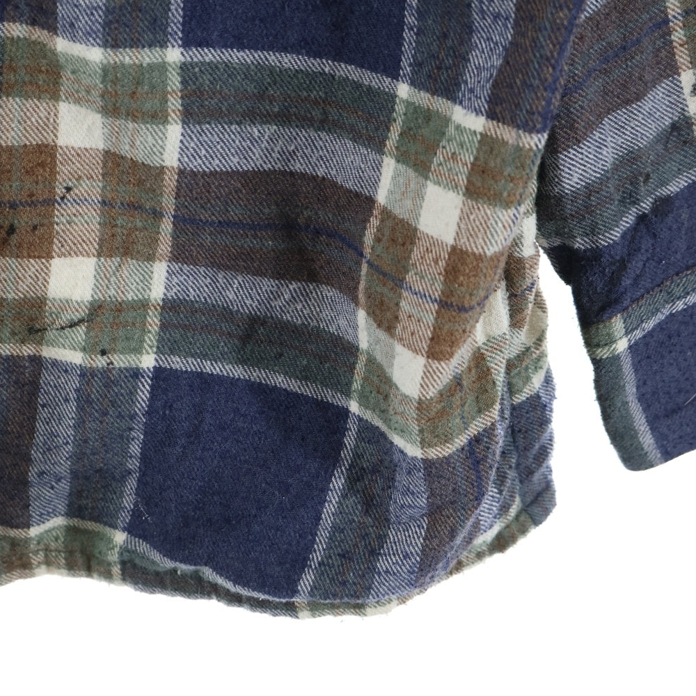 Wrangler(ラングラー) 裏地サーマル 長袖チェックシャツ マルチカラー