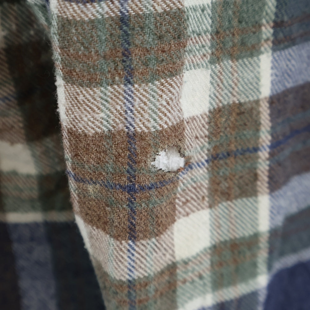 Wrangler(ラングラー) 裏地サーマル 長袖チェックシャツ マルチカラー