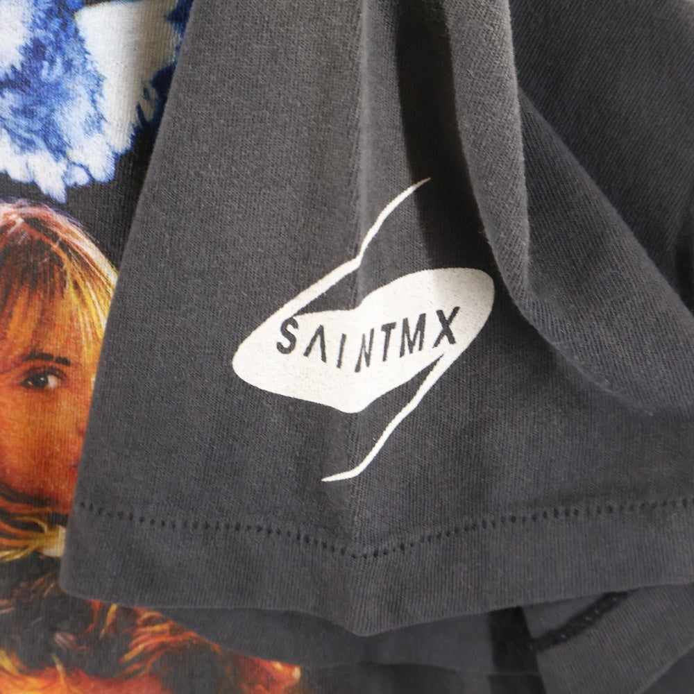 SAINT MICHAEL(セントマイケル) 25AW HP SS TEE SORCERER'S STONE SM-HR1-0000-C44 ムービープリント半袖Tシャツ ブラック