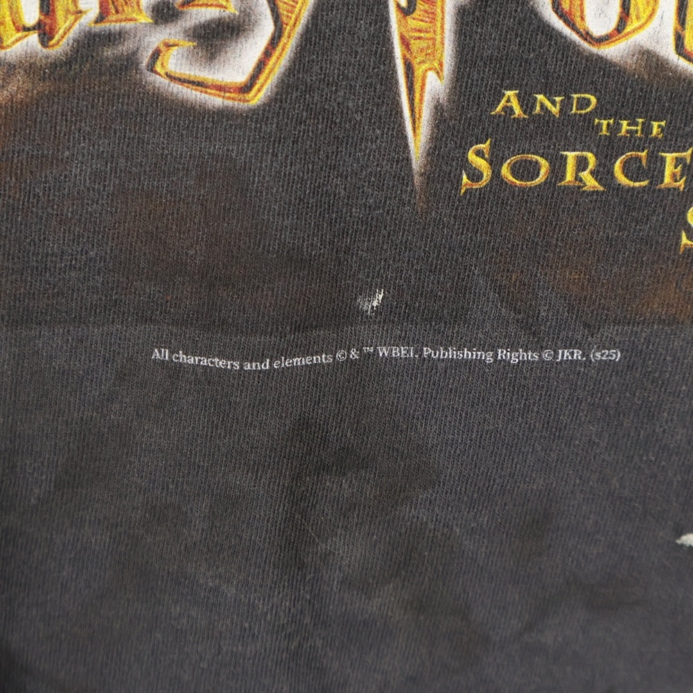 SAINT MICHAEL(セントマイケル) 25AW HP SS TEE SORCERER'S STONE SM-HR1-0000-C44 ムービープリント半袖Tシャツ ブラック