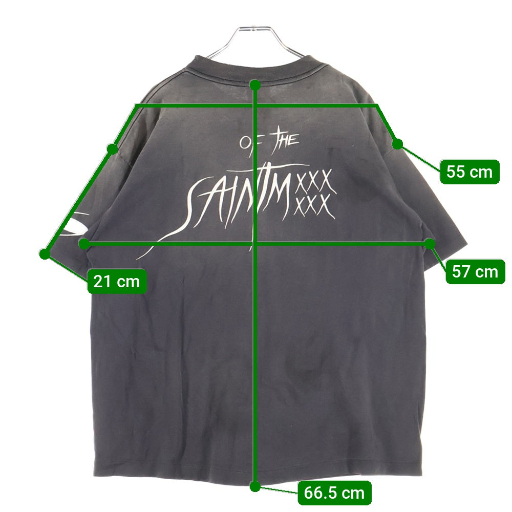 SAINT MICHAEL(セントマイケル) 25AW HP SS TEE SORCERER'S STONE SM-HR1-0000-C44 ムービープリント半袖Tシャツ ブラック