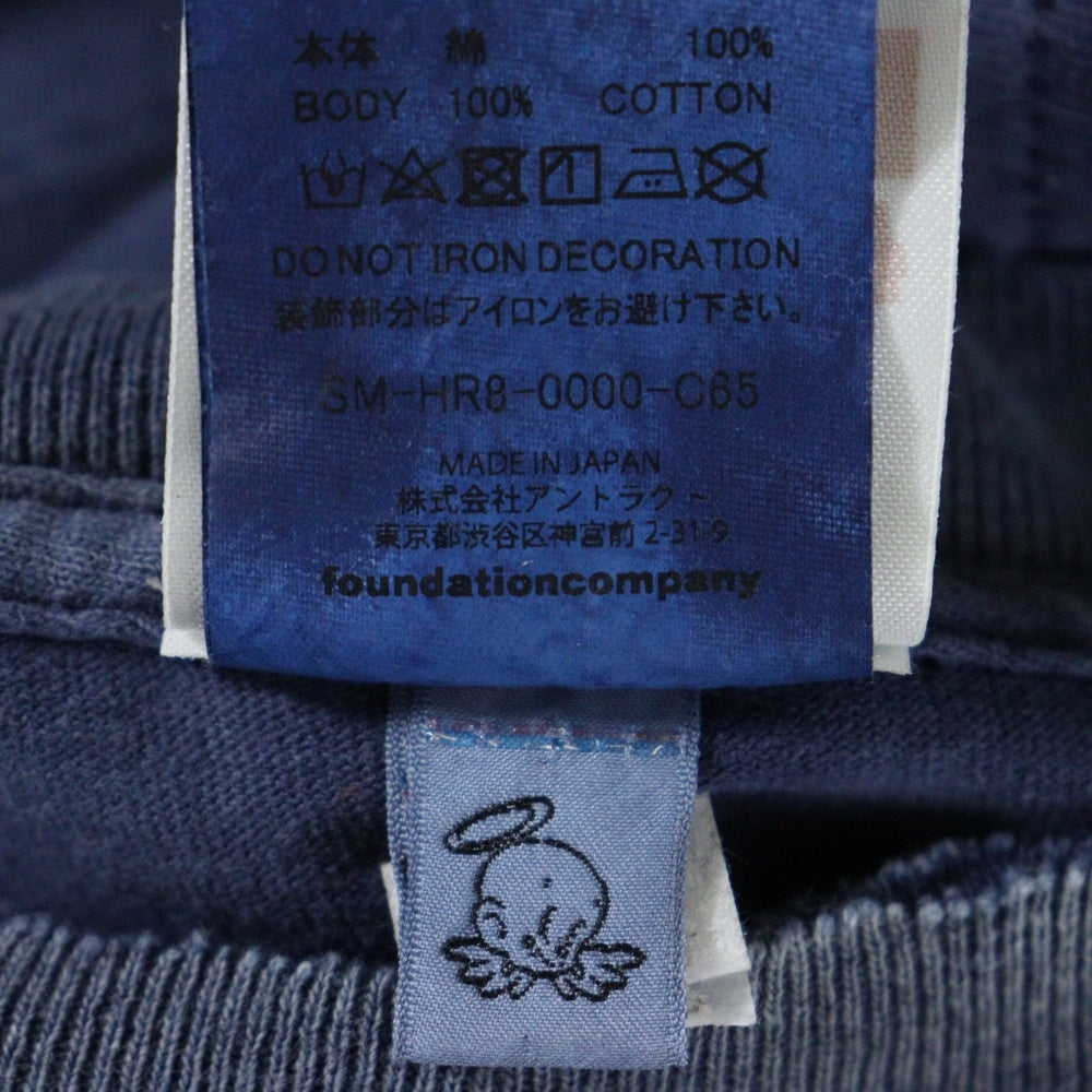 SAINT MICHAEL(セントマイケル) 25SS ×Disney FANTASIA SS TEE SM-HR8-0000-C65 ×ディズニー ムービープリント半袖Tシャツ ネイビー