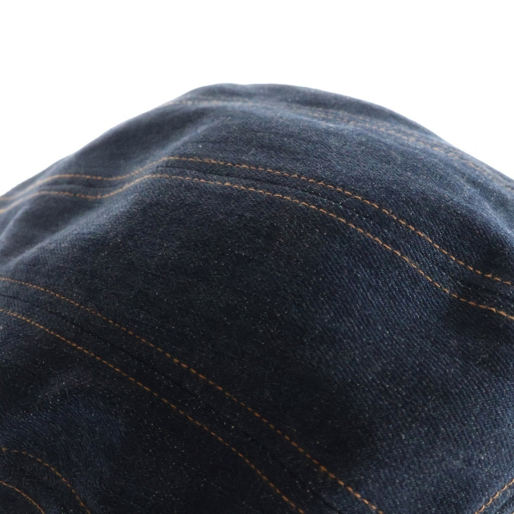 BURBERRY(バーバリー) デニムハンチング帽子 BV235-909-30 ネイビー