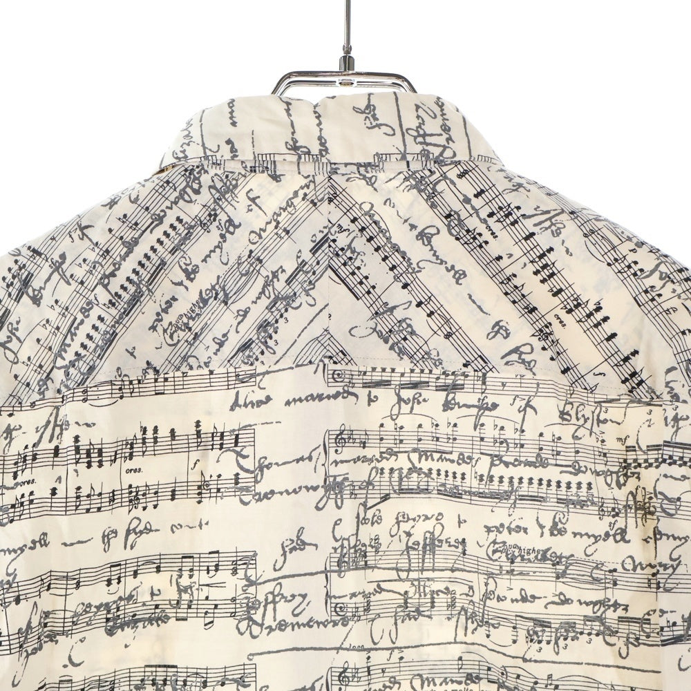 Paul Smith JEANS(ポールスミスジーンズ) 楽譜プリント長袖シャツ ベージュ