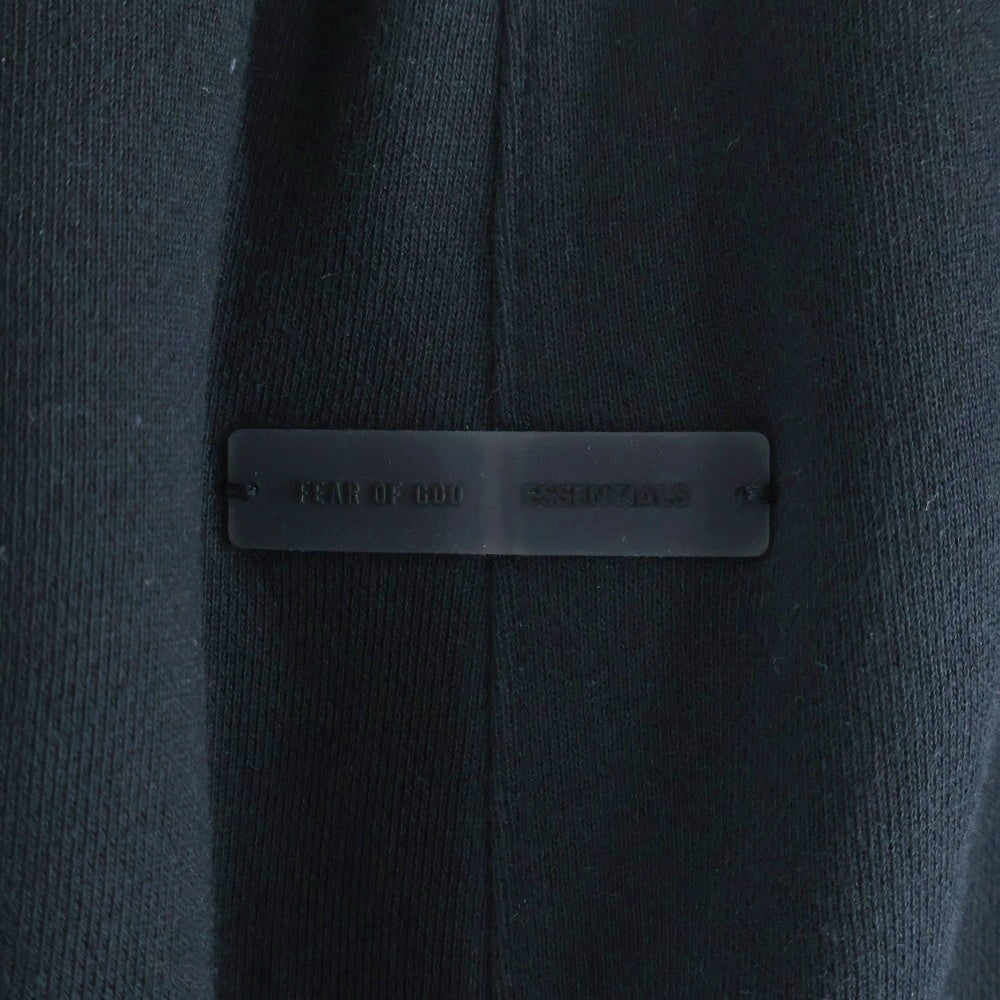 FOG Essentials(エフオージー エッセンシャルズ) SHORT PANTS リフレクターロゴ スウェットハーフパンツ ショーツ ブラック