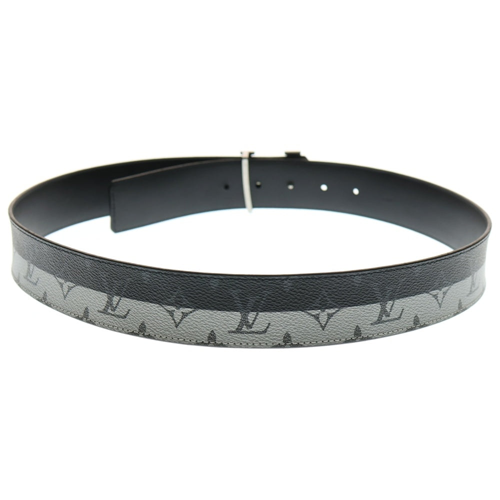 LOUIS VUITTON(ルイヴィトン) サンチュール LV イニシャル 40mm エクリプス スプリット ベルト ブラック/シルバー MP034