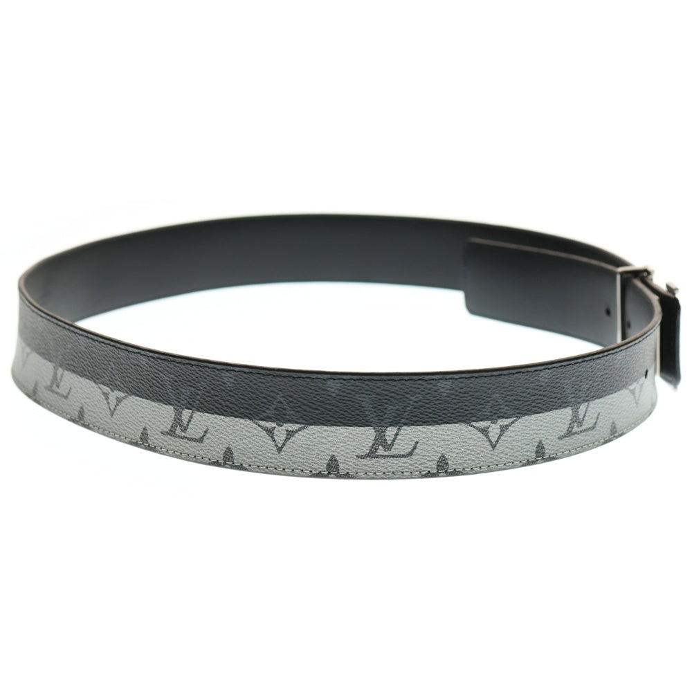 LOUIS VUITTON(ルイヴィトン) サンチュール LV イニシャル 40mm エクリプス スプリット ベルト ブラック/シルバー MP034