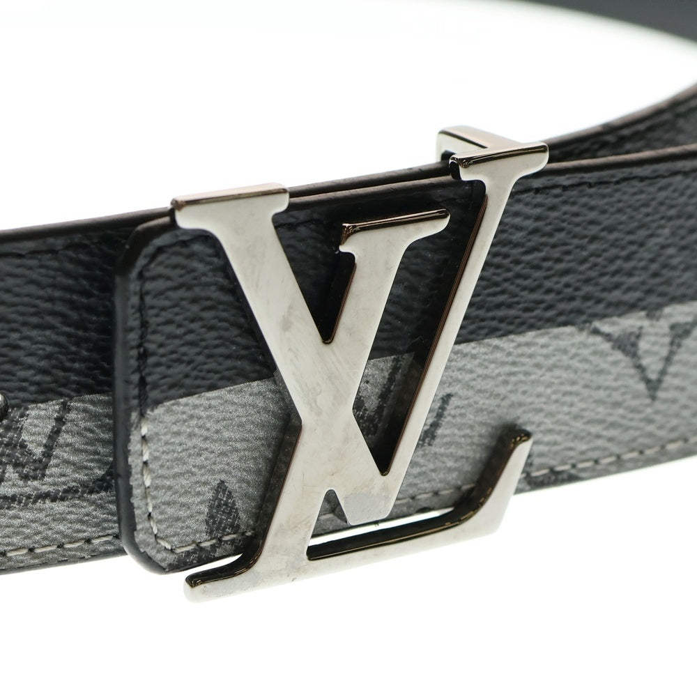 LOUIS VUITTON(ルイヴィトン) サンチュール LV イニシャル 40mm エクリプス スプリット ベルト ブラック/シルバー MP034