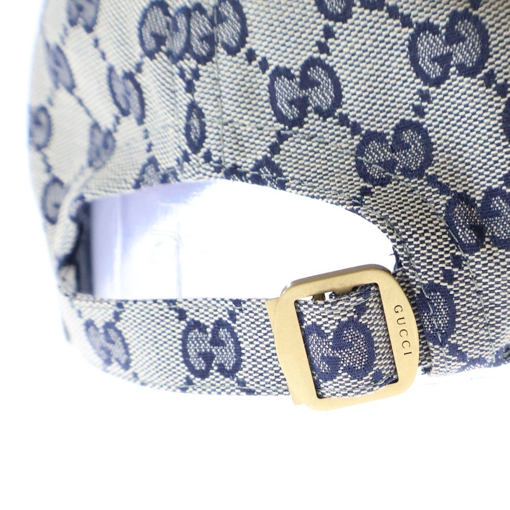 GUCCI(グッチ) GGキャンバス ベースボールキャップ 帽子 ベージュ 789016