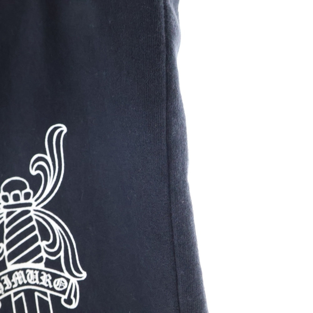 CHROME HEARTS(クロムハーツ) ×KYOSUKE HIMURO OLD Dagger Sweat pants ×氷室京介 オールド ダガープリント ロゴスウェットパンツ ブラック レディース