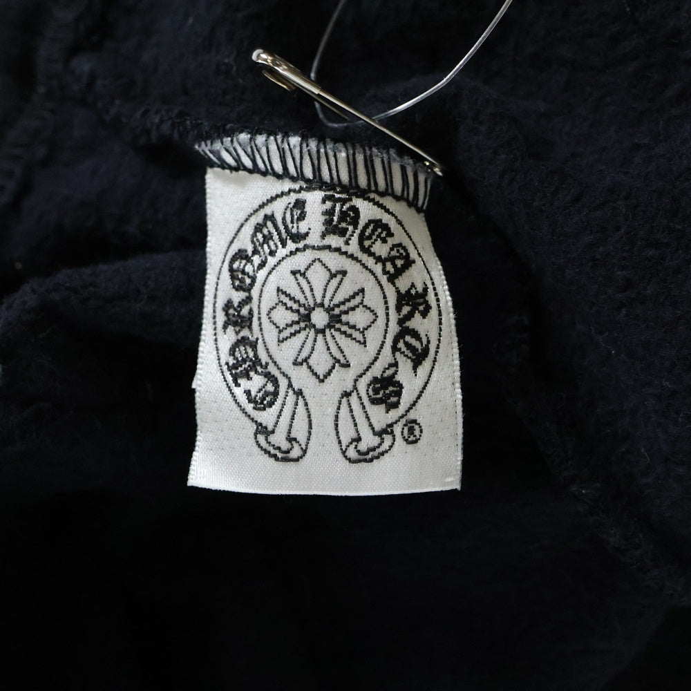 CHROME HEARTS(クロムハーツ) ×KYOSUKE HIMURO OLD Dagger Sweat pants ×氷室京介 オールド ダガープリント ロゴスウェットパンツ ブラック レディース