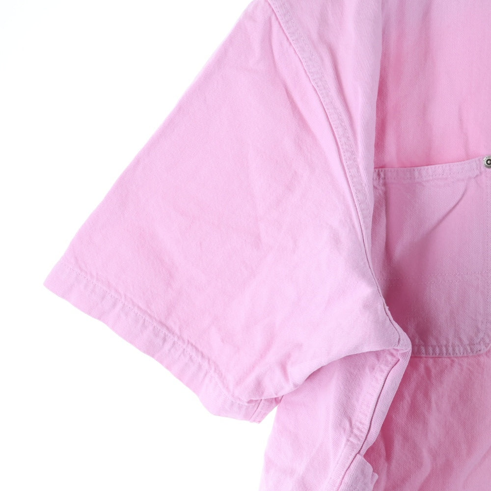 SUPREME(シュプリーム) 24SS Loose Fit S/S Denim Painter Shirt ルーズフィット ペインター デニム半袖シャツ ピンク